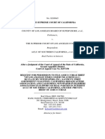 County of Los Angeles Board of Supervisors v. Superior Court (ACLU of Southern California)