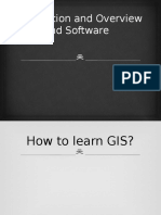 Introduction and Overview of GIS and Software