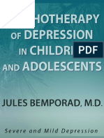 Psychotherapy of Depression in Children and Adolescents