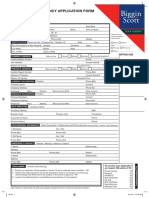 Tenancy Application Form: Property Address