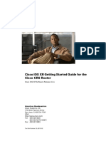 Cisco IOS XR Getting Started Guide For The Cisco CRS Router