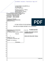 PDP v. Hori USA - Complaint