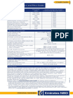 EmiratesNBD Credit Card Fees Charges