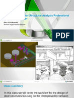 Presentation - 10484 - ES 10844 Integration Robot Structural Analysis Professional With Advance Steel AU 2015