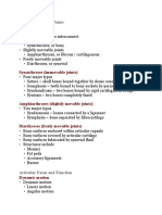 A Classification of Joints