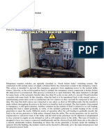 Automatic Transfer Switch PDF