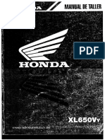 Honda XL650V Transalp - Manual de Taller