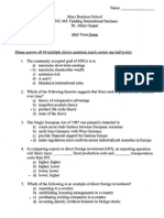 Sample Mid Term Exam FINC 445