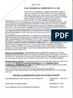 ZarehNajarian/NAJARIAN HOLDINGS LLC Is in Commericial Dishonor UCC 3-305