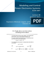 Single-Phase Converter Systems Containing Ideal Rectifiers