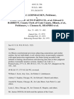 Lehnhausen v. Lake Shore Auto Parts Co., 410 U.S. 356 (1973)