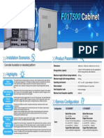 F01T500 Cabinet - Datasheet 01