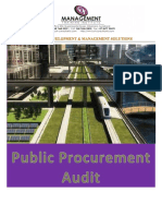 Public Procurement Audit