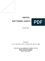 Xspice Users Manual PDF