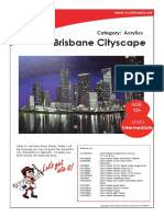 Brisbane Cityscape: Category: Acrylics