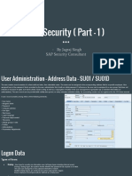 SAP Security (Part - 1)