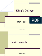 LR & SR Cost Curves