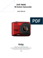 DVR 786HD Camera Manual