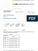 Metric (ISO) Fasteners: Torque Specifications