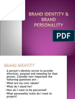 Brand Identity and Brand Personality