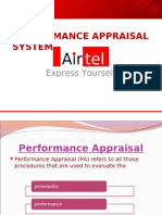 Performance Management System at Airtel