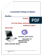 Java Project Report