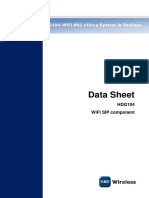 Wifi HDG104 Datasheet