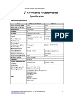 Quidway AR19 Series Routers Product Specification