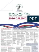 ST Mary Mackillop Birdkdale 2016 Calendar PR