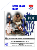 CBC Household Services NC II