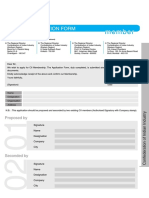 CII Member Form