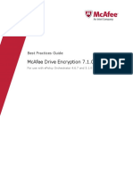 McAfee Drive Encruption Best Practices