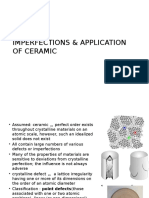 Imperfections & Application of Ceramic