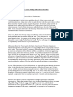 A Letter in Support of Judge Aaron Persky