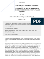 A. Belanger & Sons, Inc. v. United States of America For The Use and Benefit of National U. S. Radiator Corporation, 275 F.2d 372, 1st Cir. (1960)