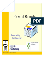 Crystal Reports Tips