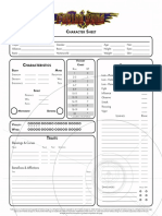 Fading Suns Sheets (Printer Friendly)