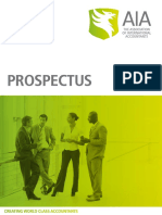 Prospectus: Creating World Class Accountants