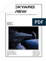 Dockyard Review, The Journal of The Advanced Starship Desing Bureau, Volume 2, Issue 1-January 2290