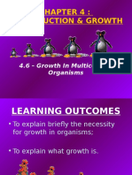 Reproduction & Growth: 4.6 - Growth in Multicellular Organisms