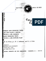 Force and Pressure Tests of The Ga (W) - 1 Airfoil PDF