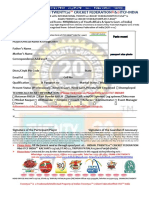 ITCF India Players Registration Form PDF