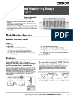 K8AB Monitoring Relay Datasheet