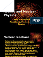 Atomic and Nuclear Physics