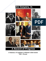 John Conyers, JR.: A Record of Progress