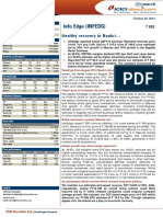 Info Edge (INFEDG) : Healthy Recovery in Naukri