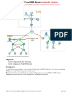 10.2.2.8 Packet Tracer - DHCP and DNS Servers