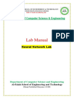 Manual For Neural and Matlab Applications