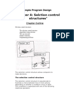 Selection Control Structure