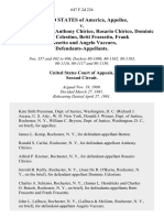 United States v. William Barton, Anthony Chirico, Rosario Chirico, Dominic "Sonny" Celestino, Betti Frassetto, Frank Frassetto and Angelo Vaccaro, 647 F.2d 224, 2d Cir. (1981)